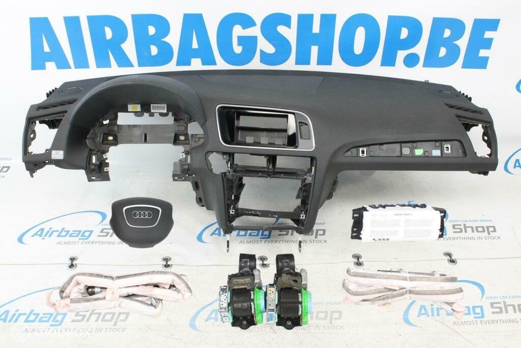 Airbag set Dashboard zwart stiksels Audi Q5 - 8R
