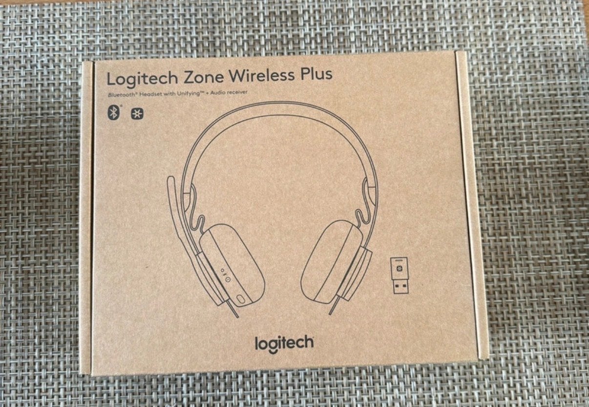 Logitech Zone Wireless Plus Headset - Nieuw in doos, Verzenden, Nieuw, Over-ear, Zwart