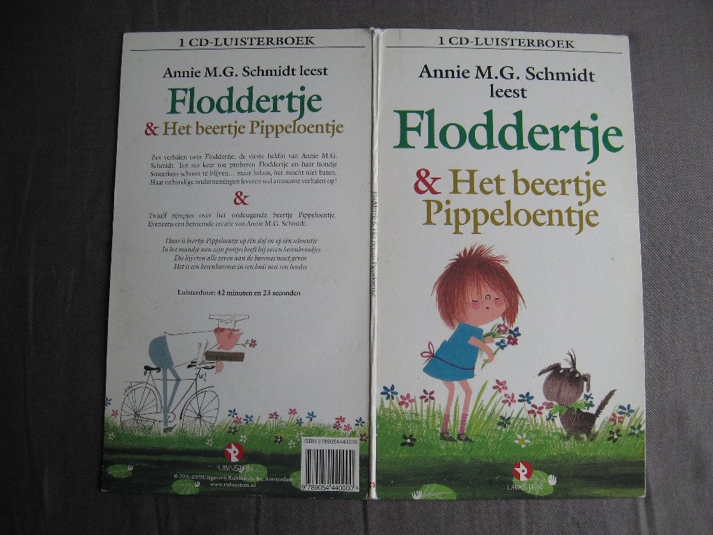 Annie MG 1 CD Luisterboek Floddertje & Beertje Pippeloentje, Boeken, Ophalen of Verzenden, Annie M.G. Schmidt, Cd