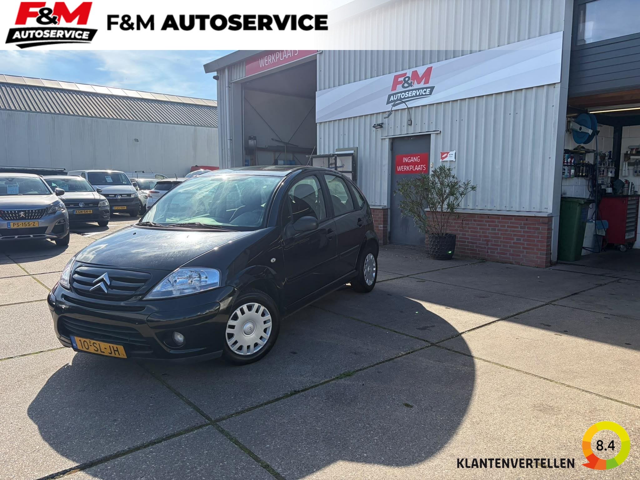 Citroen C3 1.4i Sky Radio Airco, cruise, Voorwielaandrijving, 989 kg, Zwart, Origineel Nederlands