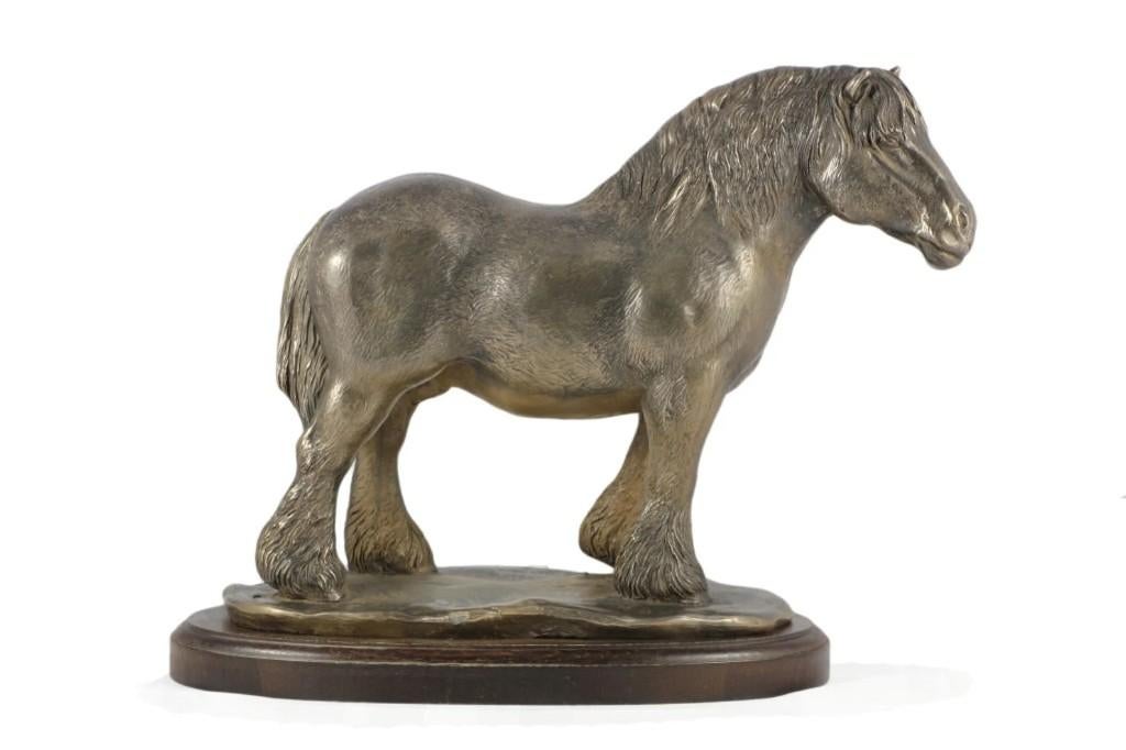 Te koop beeld van een Frans Trekpaard   Percheron, Ophalen of Verzenden, Nieuw, Dier