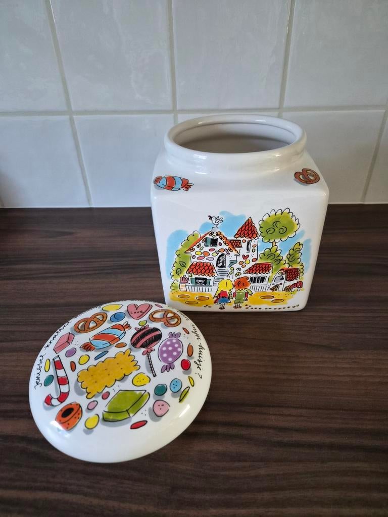 Blond Amsterdam voorraadpot snoep Efteling Hans en Grietje, Huis en Inrichting, Keuken | Servies, Blond Amsterdam, Overige typen