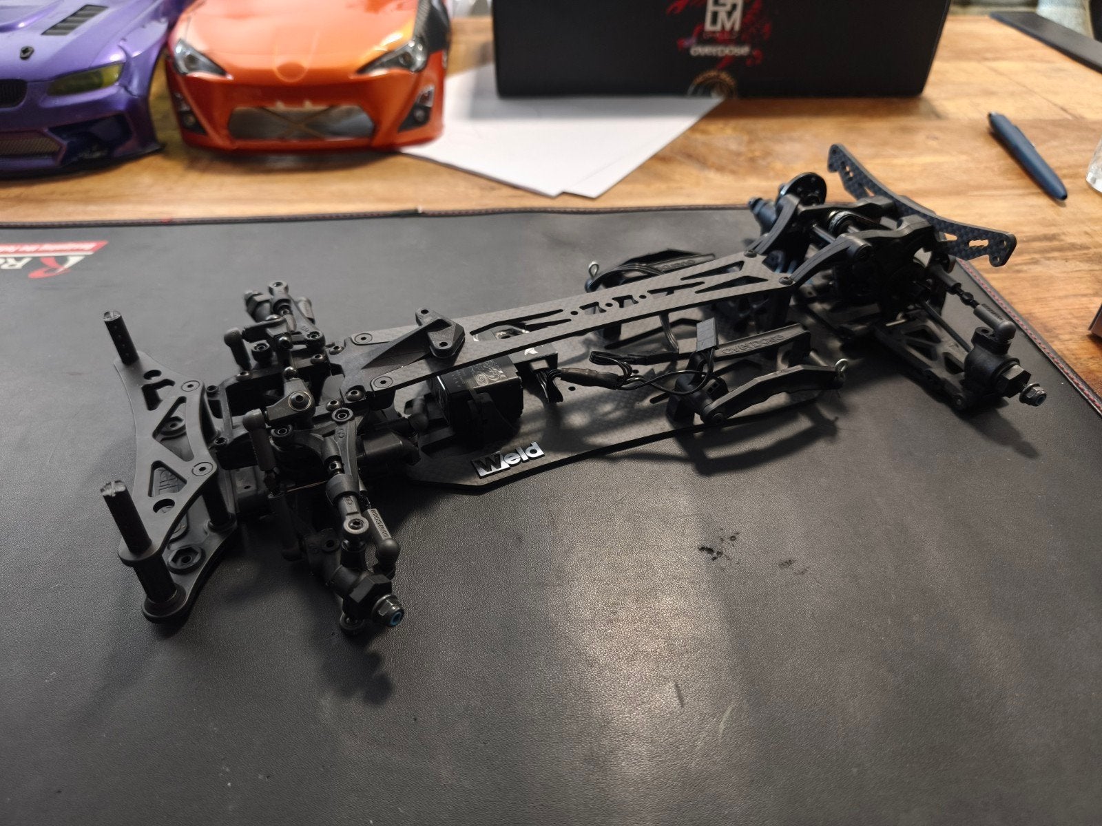 Overdose Galm V2, Hobby en Vrije tijd, Modelbouw | Radiografisch | Auto's, Ophalen, Zo goed als nieuw, Schaal 1:10, Auto onroad