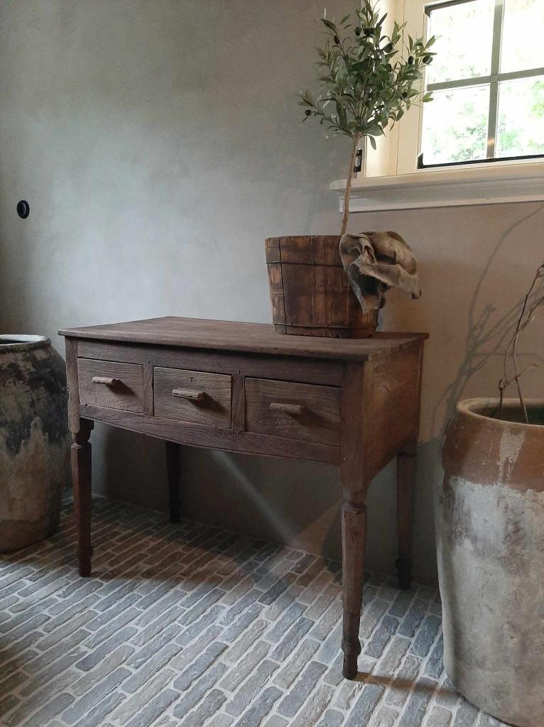Luksa sidetable, Ophalen, Gebruikt, 100 tot 150 cm, Rechthoekig