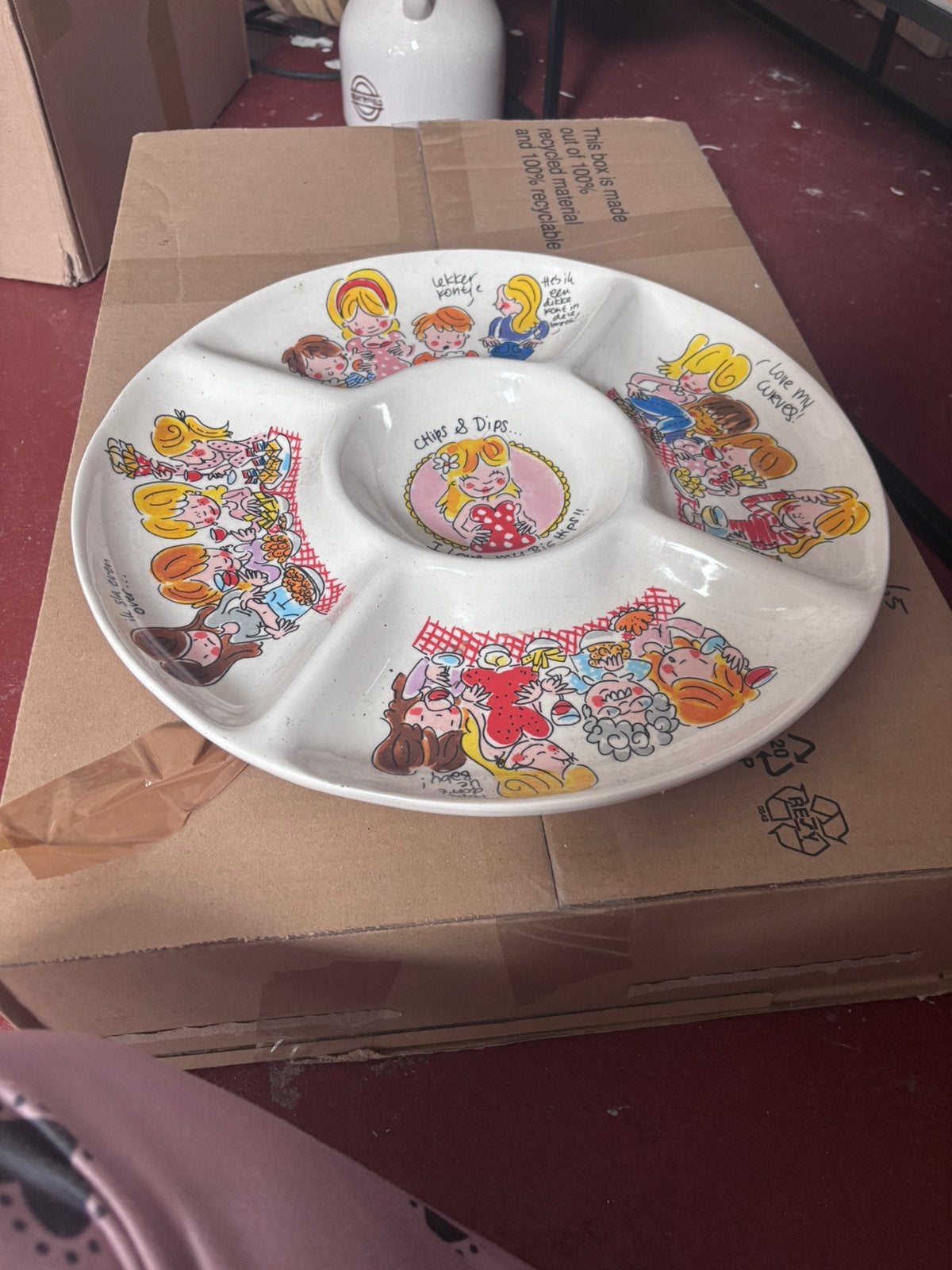 Snackschaal blond amsterdam, Ophalen of Verzenden, Zo goed als nieuw, Blond Amsterdam