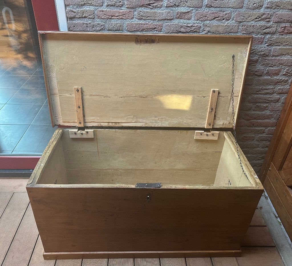 Deken kist, Ophalen, Gebruikt, 50 tot 100 cm, 50 tot 75 cm