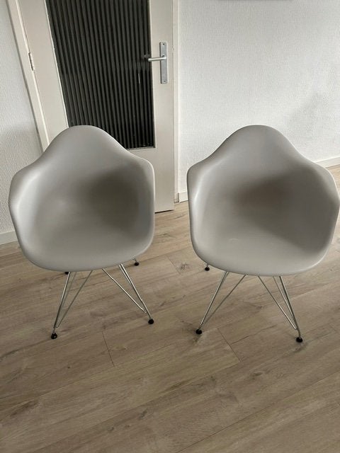 stoeltjes, Huis en Inrichting, Stoelen, Ophalen, Gebruikt, Twee, Leer