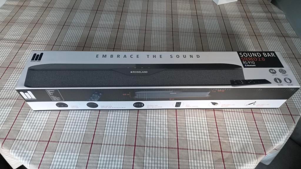 Roseland Soundbar Stereo 2.0 RS-910 - NIEUW, Ophalen of Verzenden