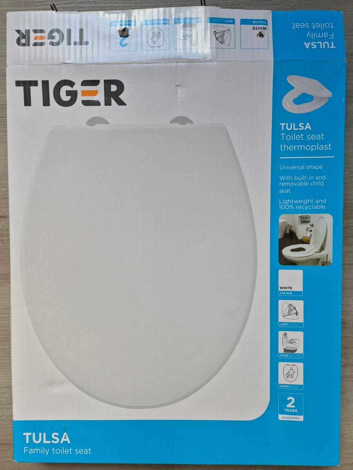 Tiger - Tulsa zitverkleiner wc, Ophalen, Zo goed als nieuw