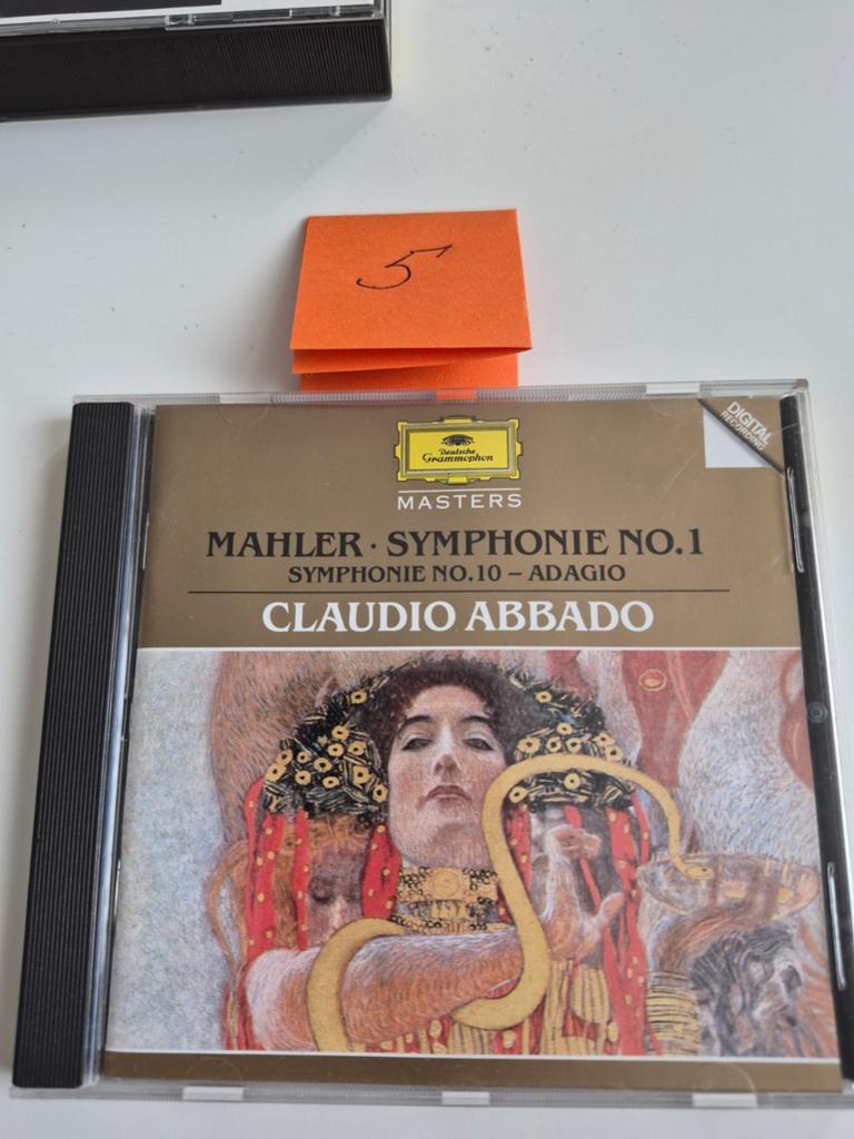 Mahler: Symfonieën 1 & 10 (Adagio) - Claudio Abbado CD, Ophalen of Verzenden