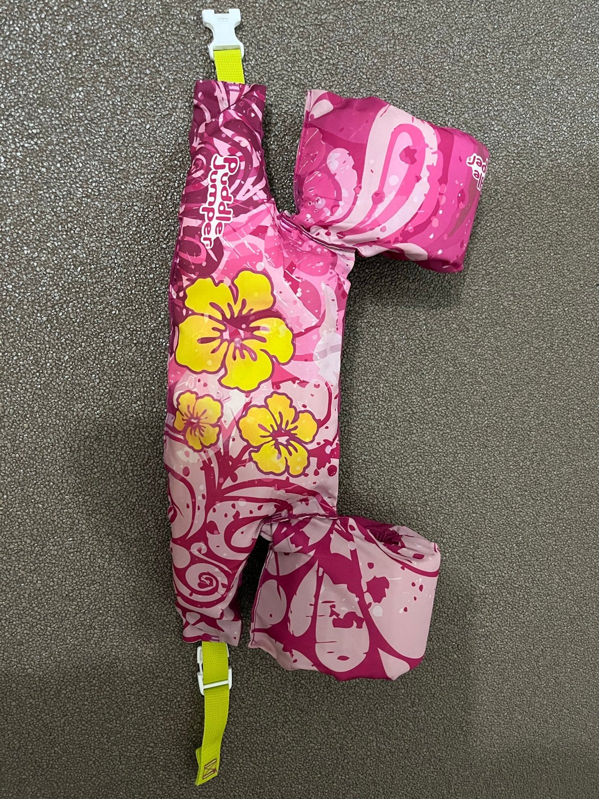 Puddle Jumper Zwemvest Roze met Bloemen, Ophalen, Gebruikt