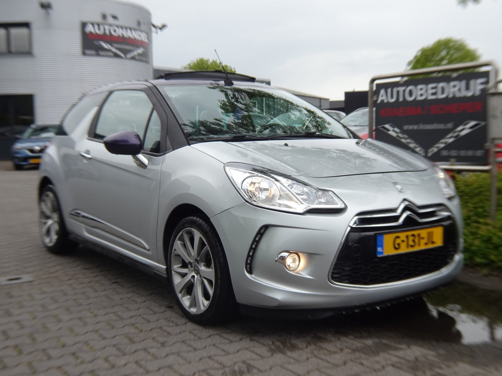 Citroën DS3 Cabrio 1.6 VTi So Chic (bj 2013), Auto's, Euro 5, 1063 kg, Gebruikt, 4 cilinders