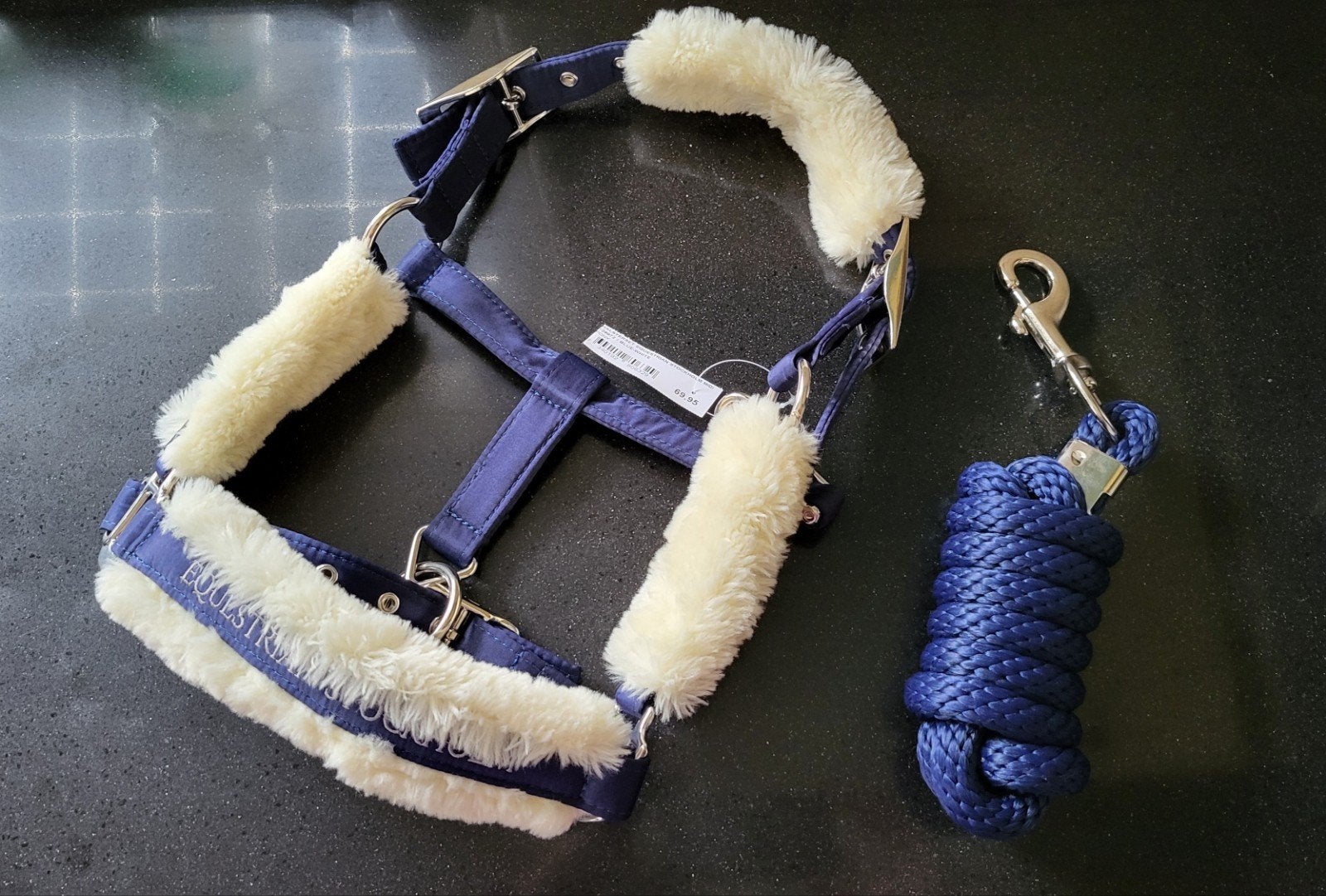 Equestrian Stockholm halsterset inclusief touw, Ophalen of Verzenden, Nieuw, Halster