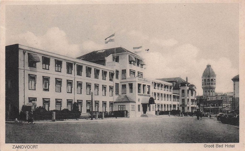 702-500-001 Zandvoort Groot Bad Hotel, Verzenden, Voor 1920, Noord-Holland