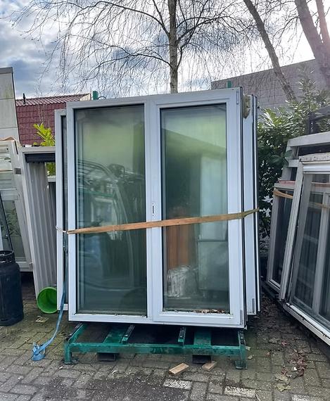 Aluminium Kozijn met draaikiepraam, Ophalen, Gebruikt, Raamkozijn, Aluminium