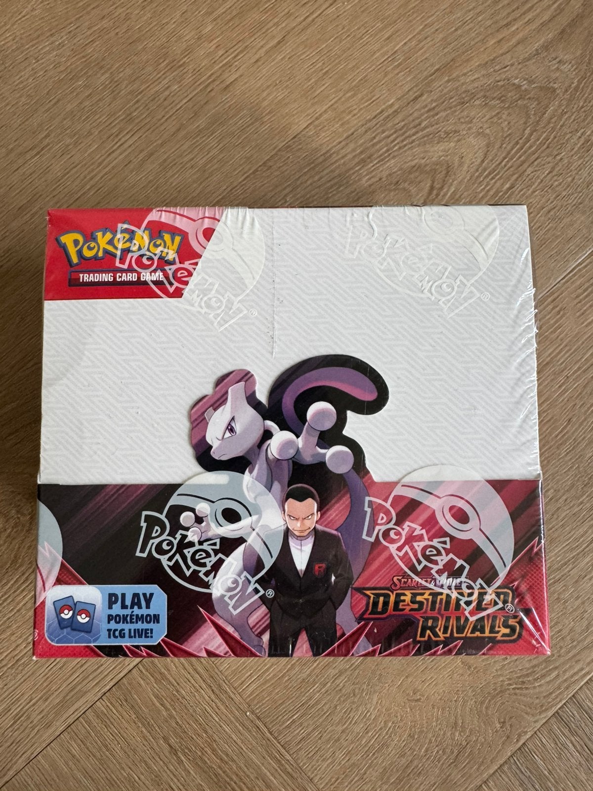 NIEUW: Pokémon Destined Rivals Boosterbox Sealed, Ophalen, Zo goed als nieuw, Boosterbox