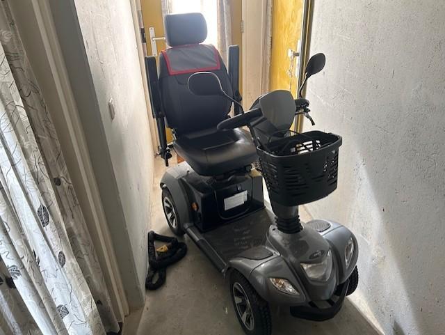 Scootmobiel - Leopard 4 LTD, Diversen, Ophalen, Zo goed als nieuw, 16 km/u of meer, Mango