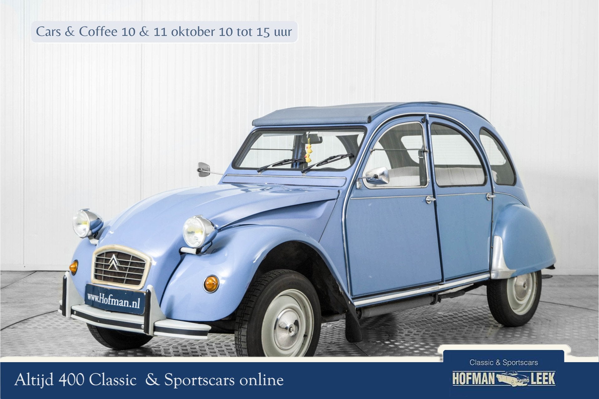 Citroën 2CV 2CV6 Special (bj 1987), Auto's, Voorwielaandrijving, 2CV, Blauw, 29 pk