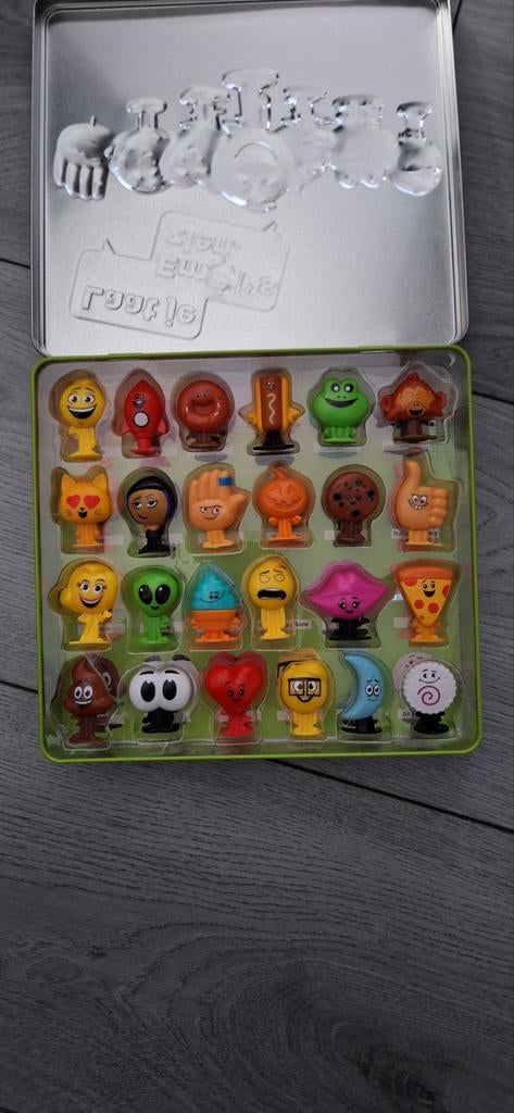 PLUS Emoji's Sparen Complete Set in Blik, Verzamelen, Ophalen of Verzenden, Zo goed als nieuw