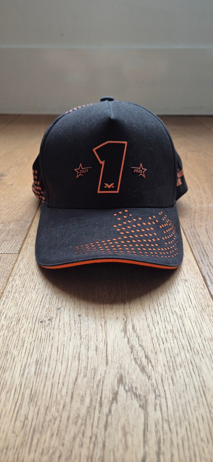 Max Verstappen World Champion Pet - Zwart/Oranje, Nieuw, Max Verstappen, Pet, One size fits all