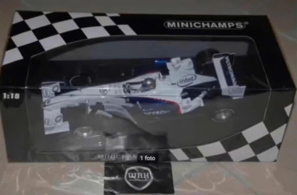 F1 SAUBER C24B Zanardi TEST VALENCIA Minichamps see info WRH, Verzenden, Zo goed als nieuw, Auto, MiniChamps
