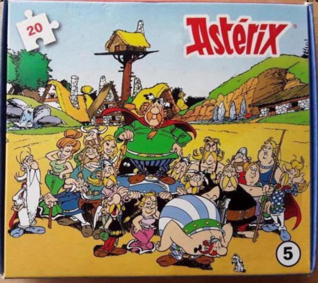 Puzzel Asterix en de Galliërs van McDonalds - ZGAN, Ophalen of Verzenden, Minder dan 500 stukjes, Zo goed als nieuw, Legpuzzel