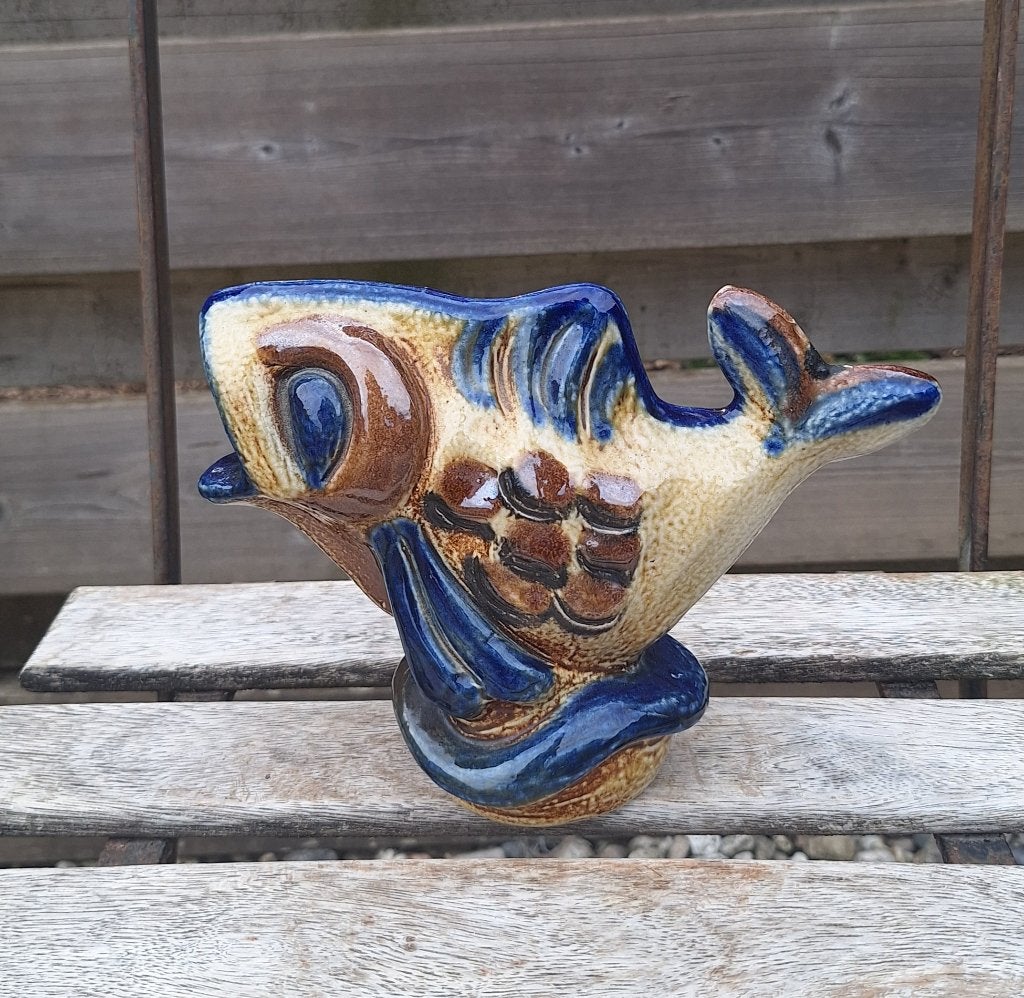 Prachtige vintage keramische vis., Ophalen of Verzenden, Huis en Inrichting