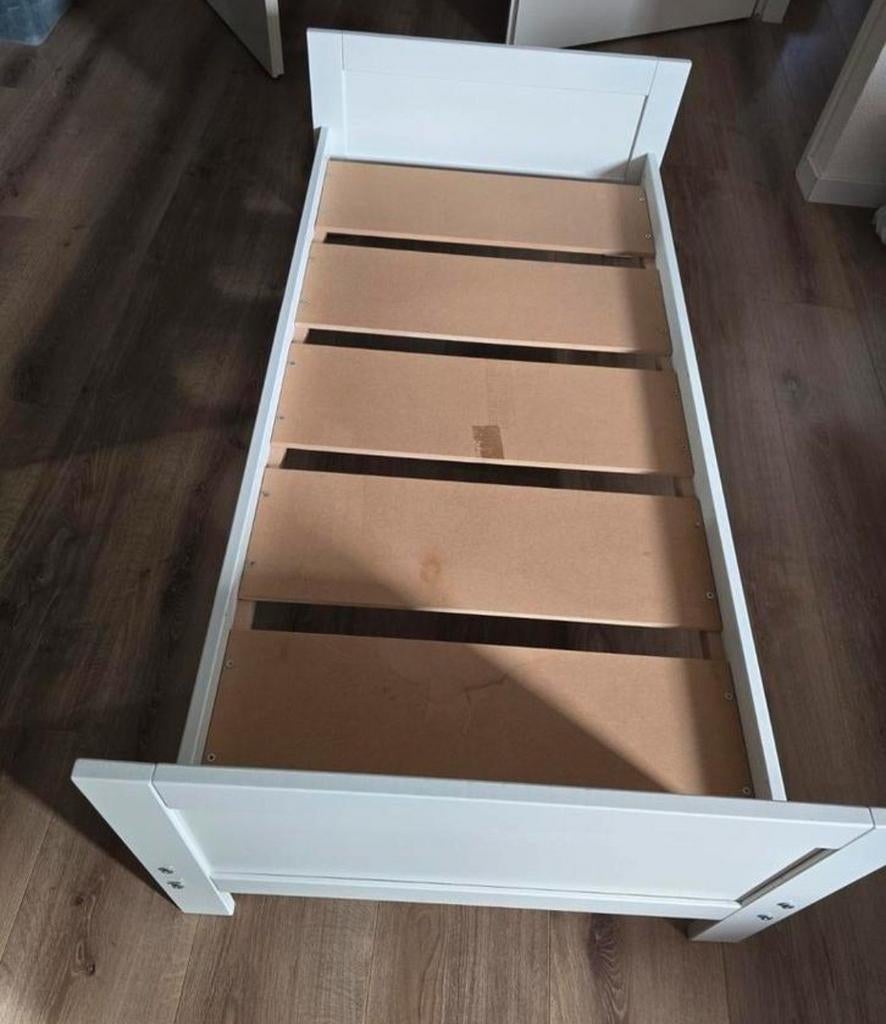 Kinderbedje 150x70 peuter, Ophalen, Zo goed als nieuw, Minder dan 140 cm, 70 tot 85 cm