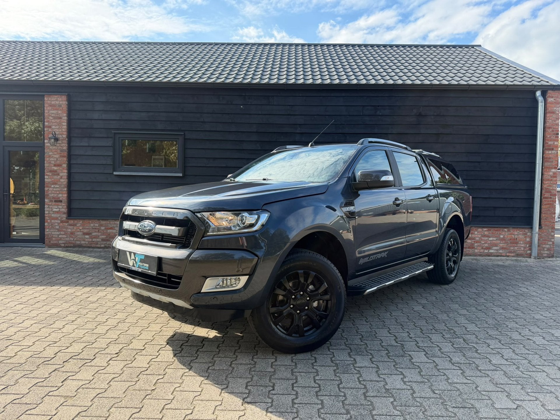 Ford Ranger 3.2 TDCi Wildtrak - 5 persoons - Hardtop - Zeer, Automaat, Gebruikt, Zwart, Leder en Stof