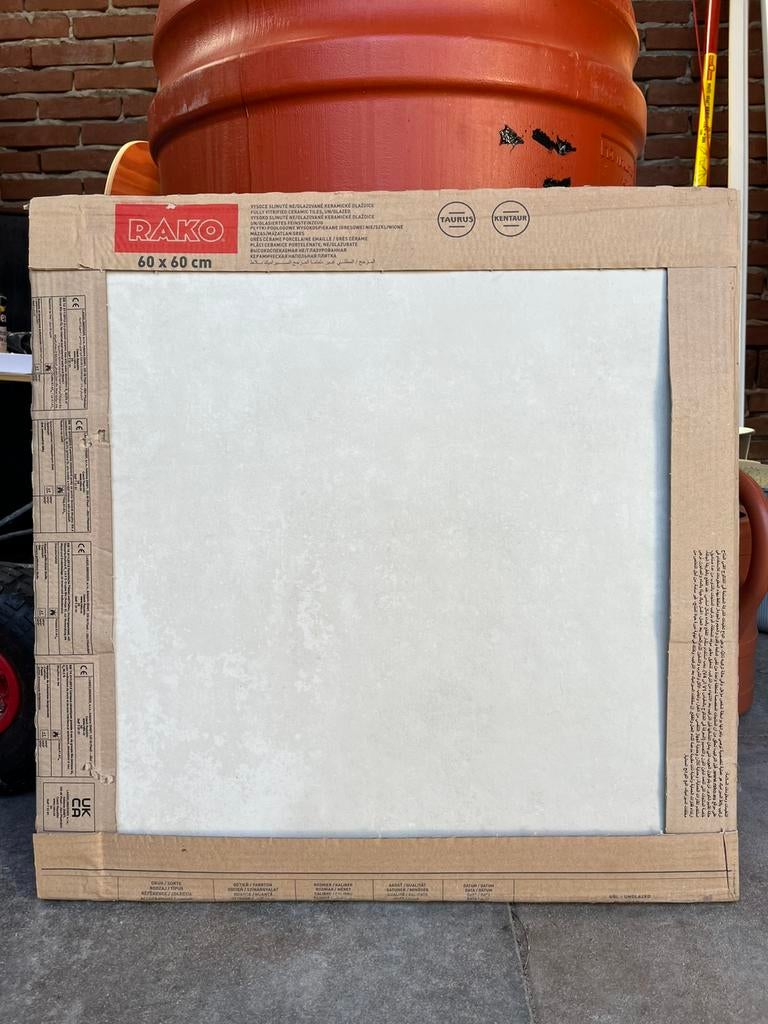 Verso White Vloer-/Wandtegel 60x60 Nieuw in doos, Ophalen, 60 cm of meer, Nieuw, Minder dan 5 m²