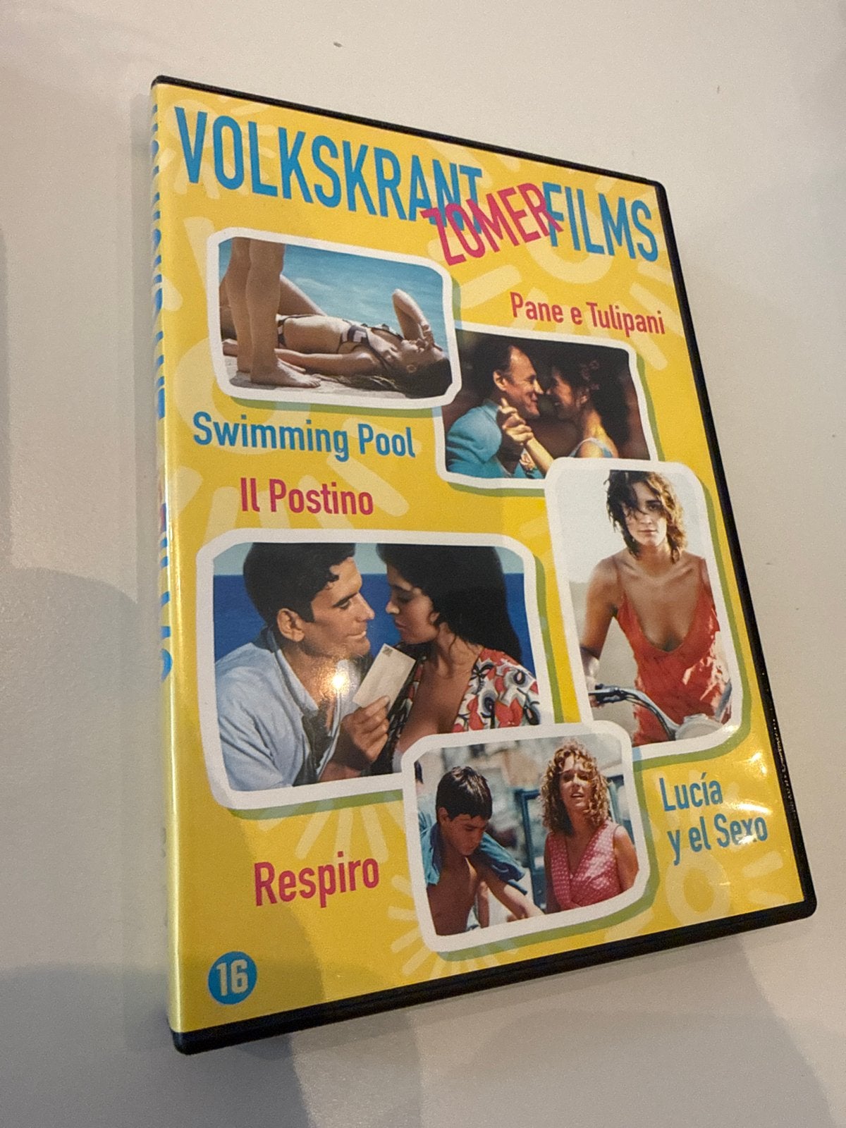 Volkskrant Zomerfilms - dvd box 5 films, Vanaf 16 jaar, Ophalen of Verzenden, Gebruikt
