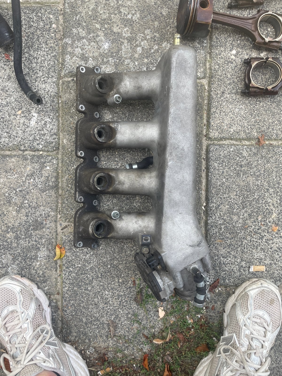 Inlaatspruitstuk met gasklephuis 1.8 20VT motoren, Ophalen of Verzenden