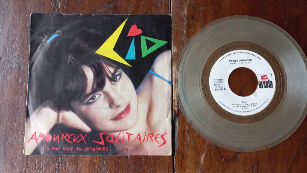 lio   ( zeldzaam vinyl ), Gebruikt, Fotohoes, 7 inch, Ophalen of Verzenden