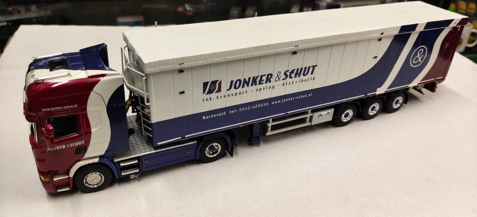 WSI Scania Jonker en Schut Barneveld, Ophalen of Verzenden, Gebruikt, Bus of Vrachtwagen, Wsi