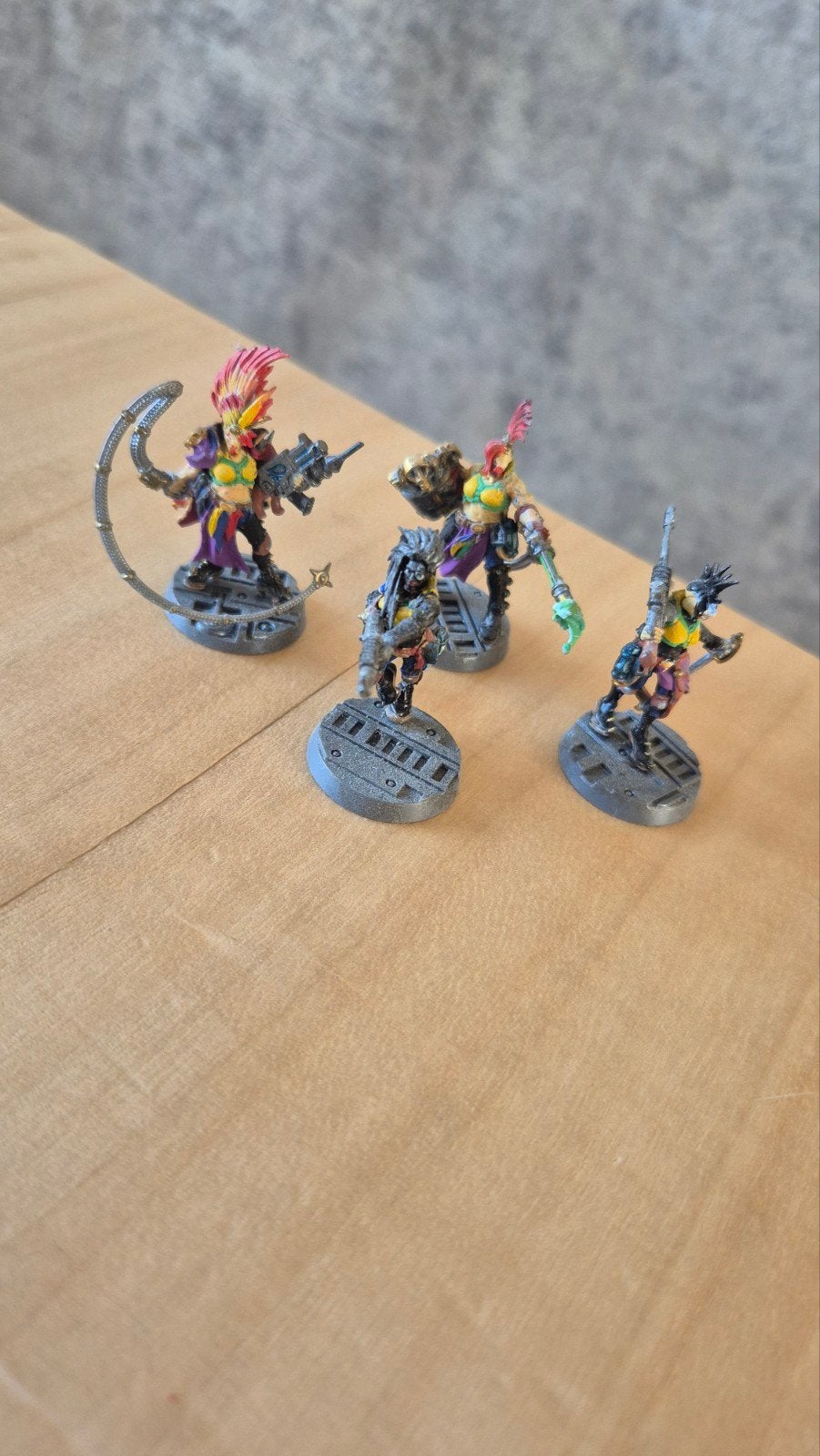 Games Workshop Warhammer – 4 geschilderde fantasy miniaturen, Ophalen of Verzenden, Warhammer