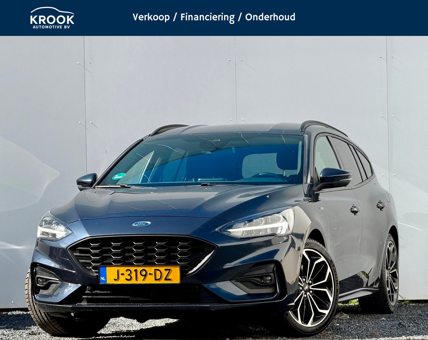 Ford Focus Wagon 1.0 EcoBoost ST Line Business | 2020 |, Auto's, Dealer onderhouden, Gebruikt, Met garantie (alle), Origineel Nederlands