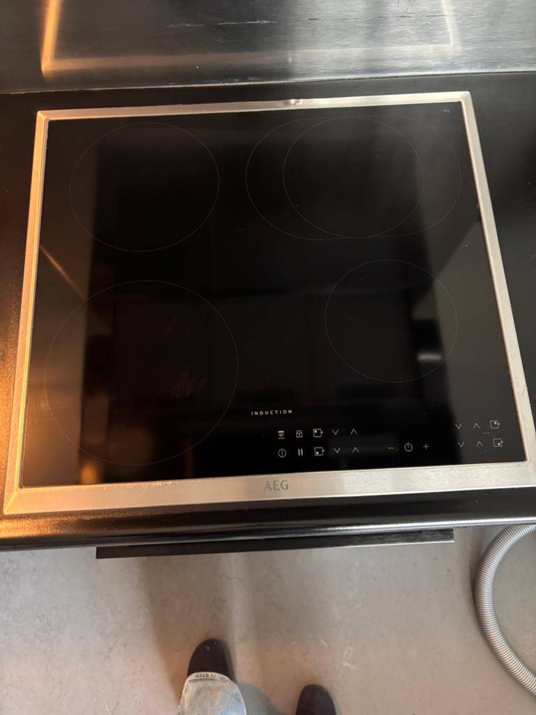 Inductie kookplaat, oven en meer, Ophalen, Gebruikt, Hete lucht, AEG