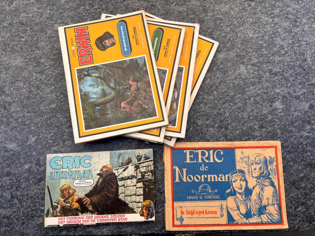 Verzameling Eric de Noorman door Hans Kresse, Meerdere stripboeken, Ophalen of Verzenden, Gelezen