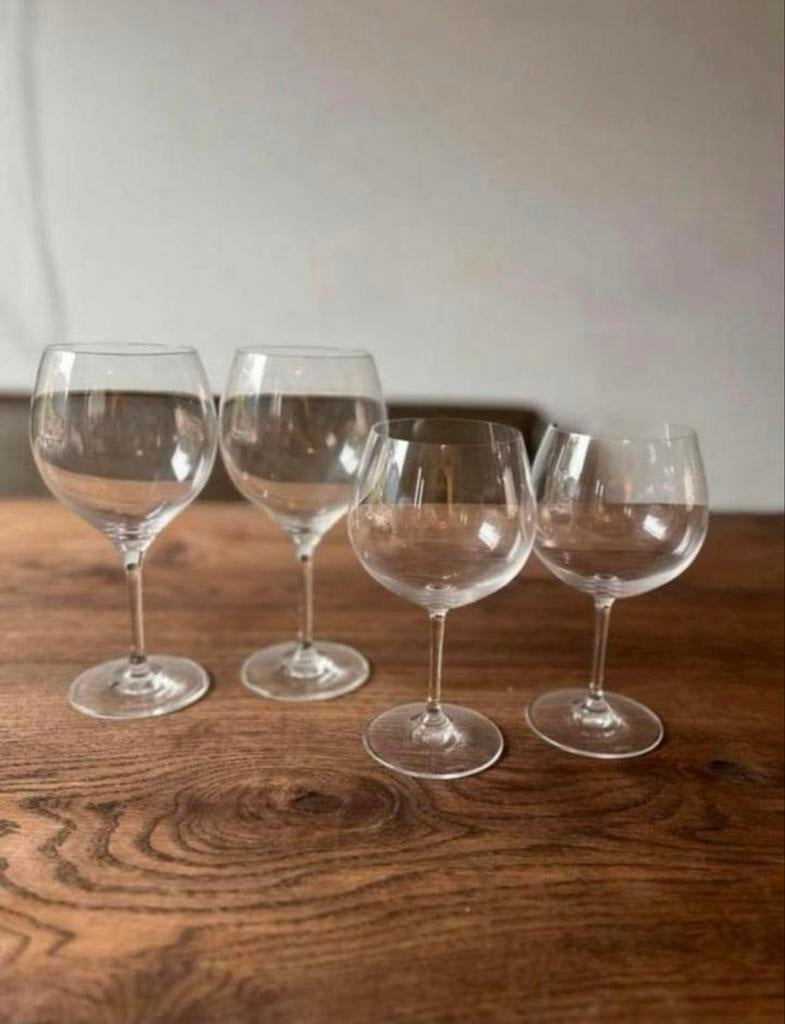Villeroy & Boch en Riedel Wijnglazen Set, Glas of Glazen, Gebruikt, Ophalen of Verzenden, Glas