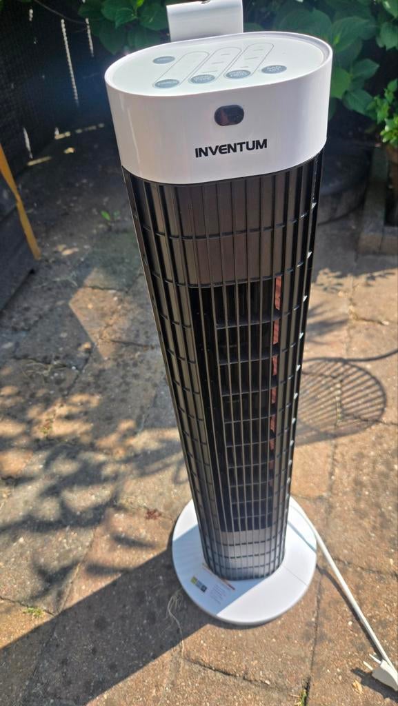 Inventum Torenventilator VTO812WA - Zo goed als nieuw, Witgoed en Apparatuur, Ventilatoren, Ophalen of Verzenden, Zo goed als nieuw