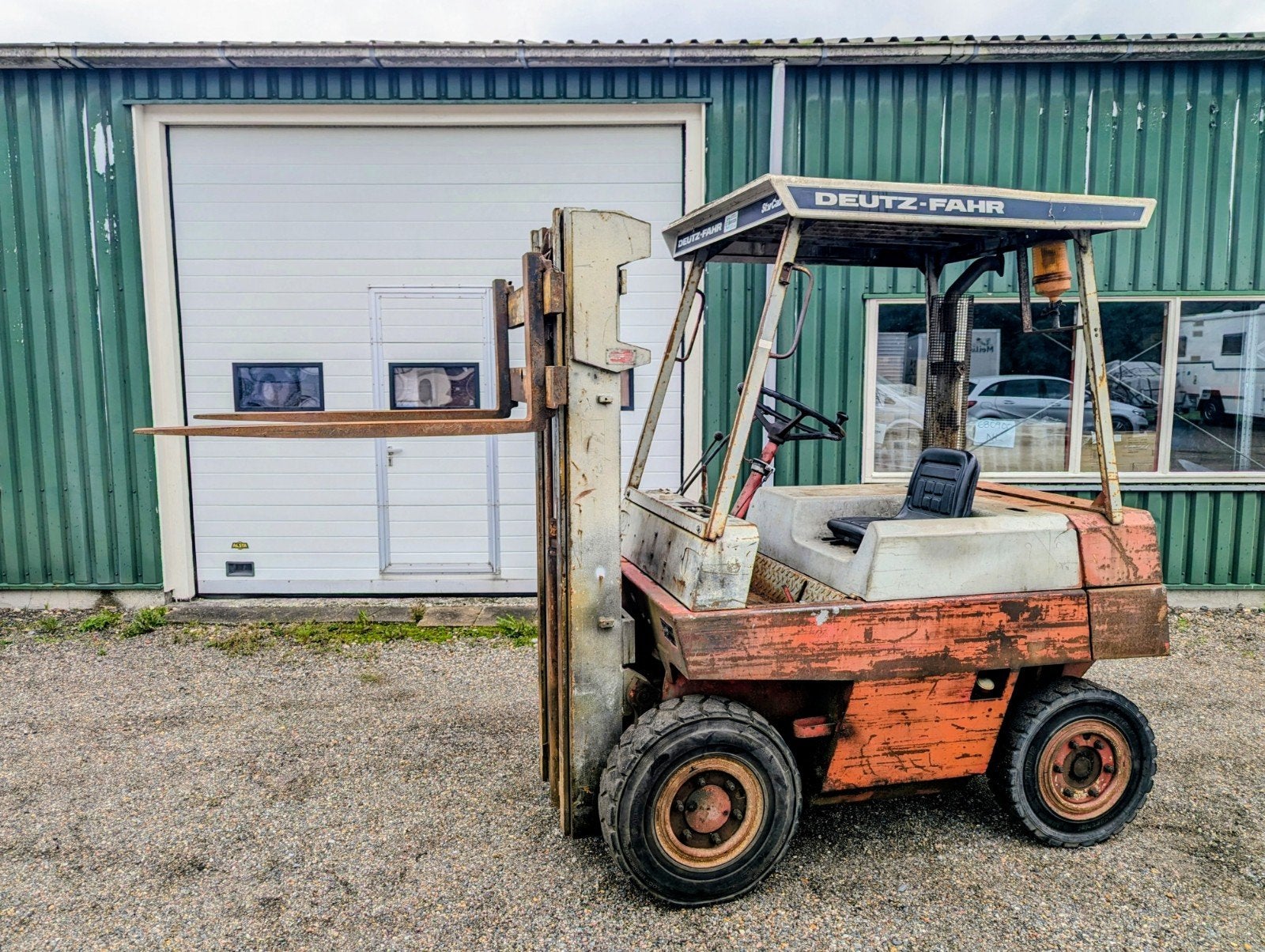 Linde H25 Diesel Heftruck 2,5 ton Triplex Deutz Luchtgekoeld, 2000 tot 3000 kg, Ophalen, Diesel, Heftruck