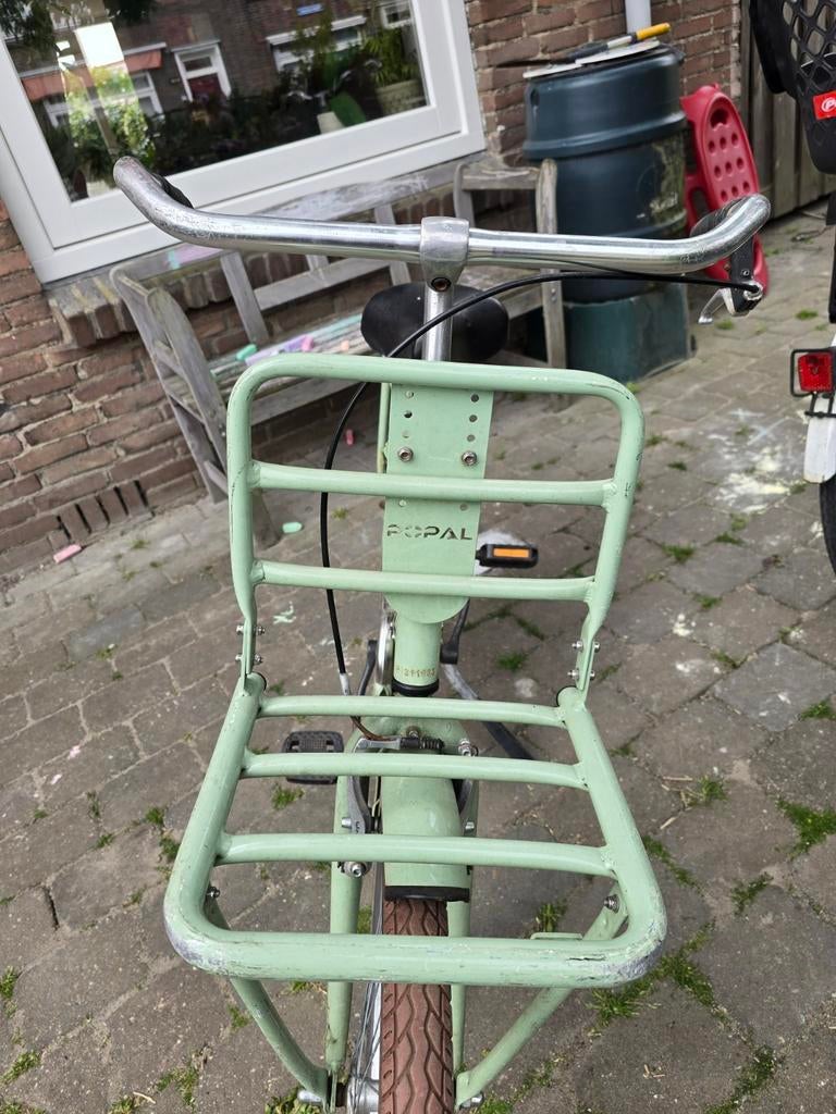 Popal fiets met voordrager - Gebruikt, nieuwe binnenband, Ophalen of Verzenden, Gebruikt, Overige merken