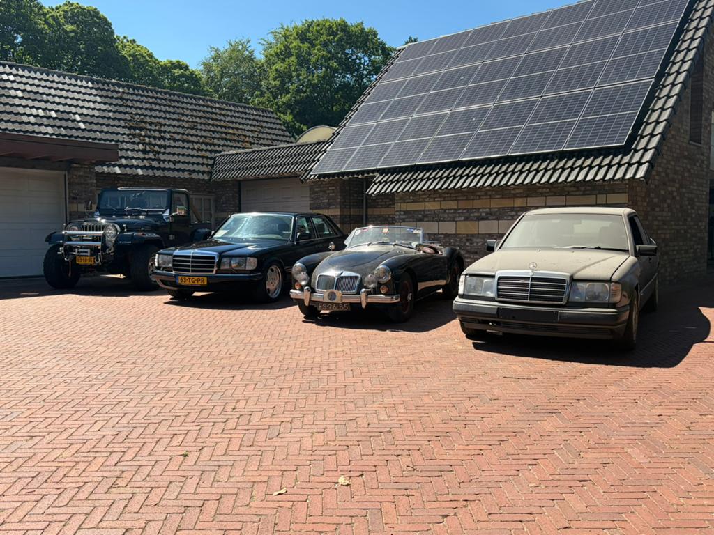 Collectie oldtimers, Ophalen