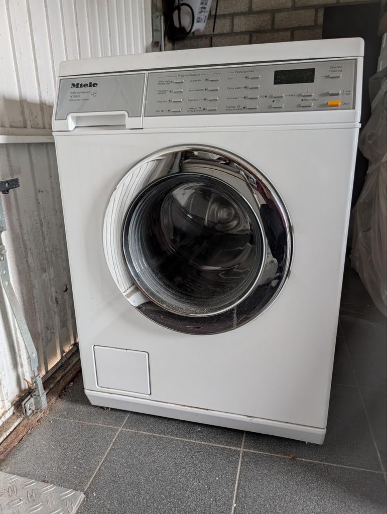 Miele W5973 wasmachine - 7kg, 1600 toeren, 6 tot 8 kg, Gebruikt, Ophalen of Verzenden, 1600 toeren of meer