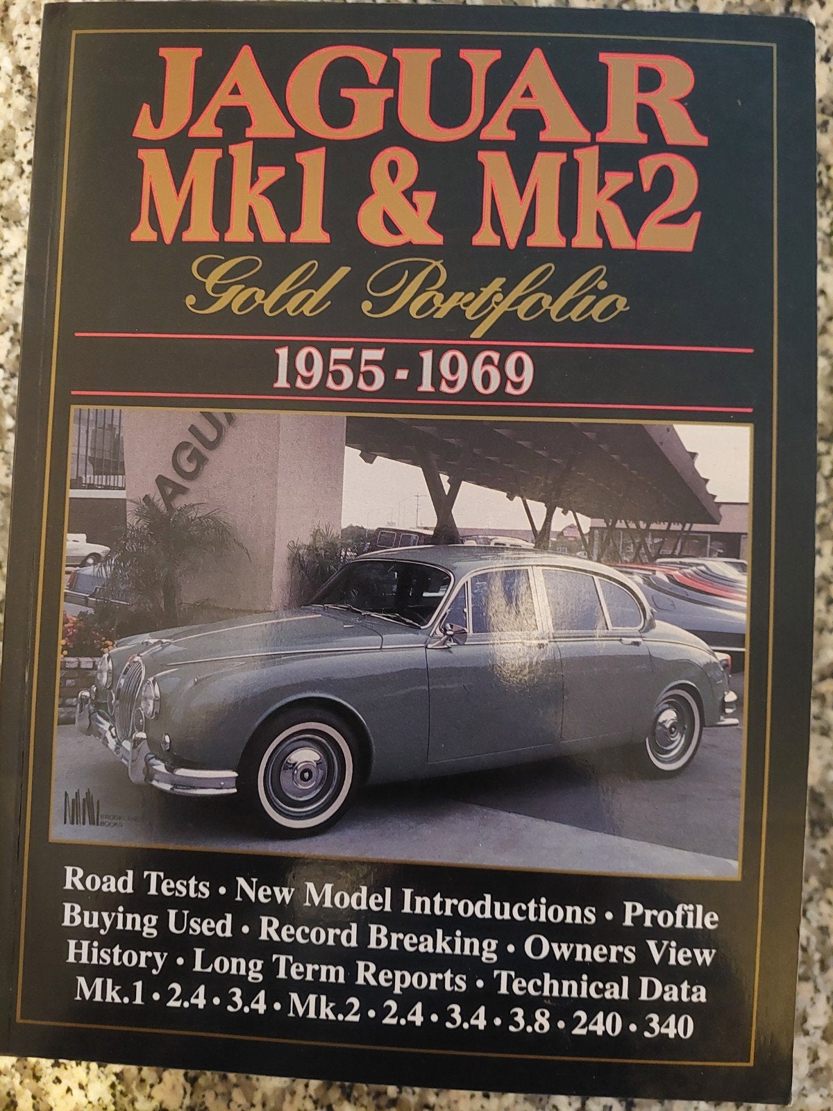 JAGUAR MK1 & MK2 GOLD PORTFOLIO  1955 - 1969., Ophalen of Verzenden, Zo goed als nieuw, Overige merken