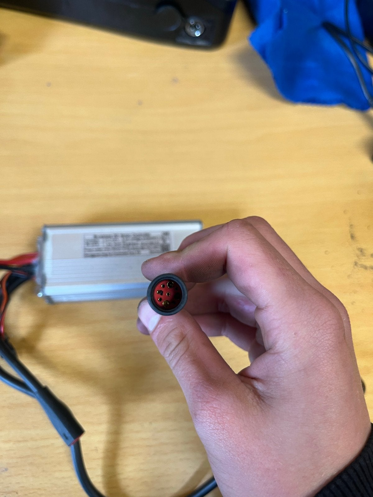 C80 Brushless DC Motor Controller met rode aansluiting, Ophalen, Gebruikt