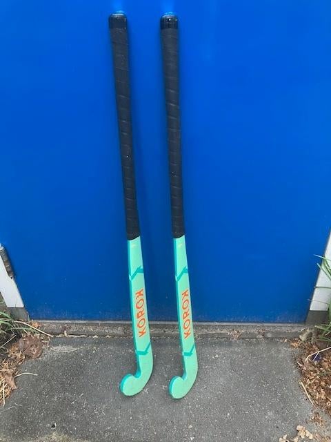 2x Hockeystick mt 34 Korok, Sport en Fitness, Hockey, Ophalen, Gebruikt, Stick