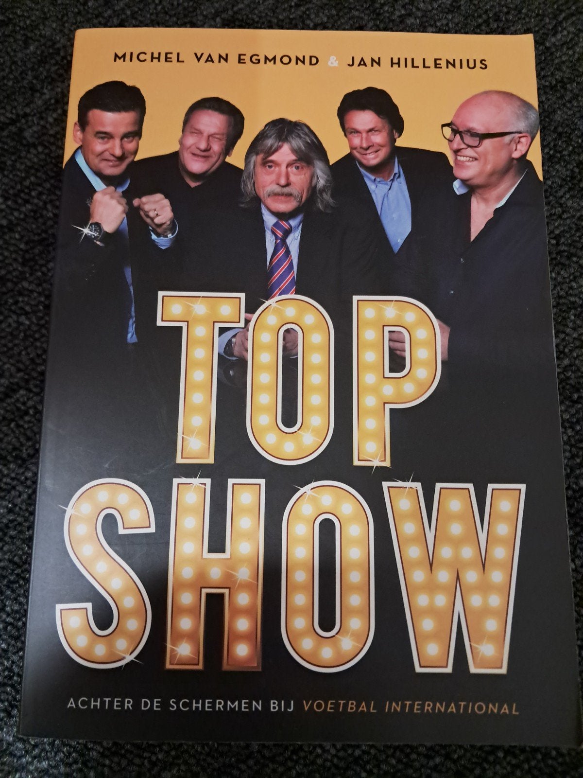 Michel van Egmond - Topshow, Boeken, Michel van Egmond; Jan Hillenius, Ophalen of Verzenden, Zo goed als nieuw, Balsport
