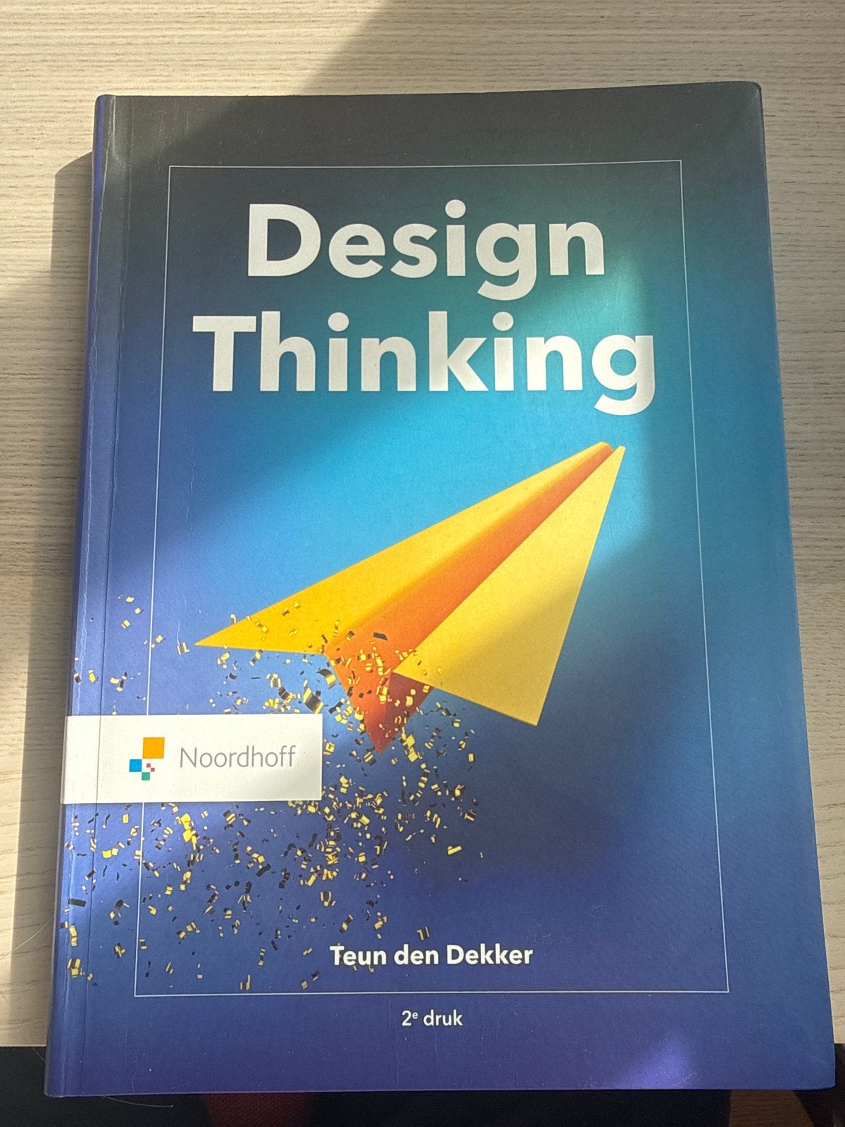 Design Thinking - Teun den Dekker (2e druk), Ophalen of Verzenden, Gamma, Zo goed als nieuw, HBO