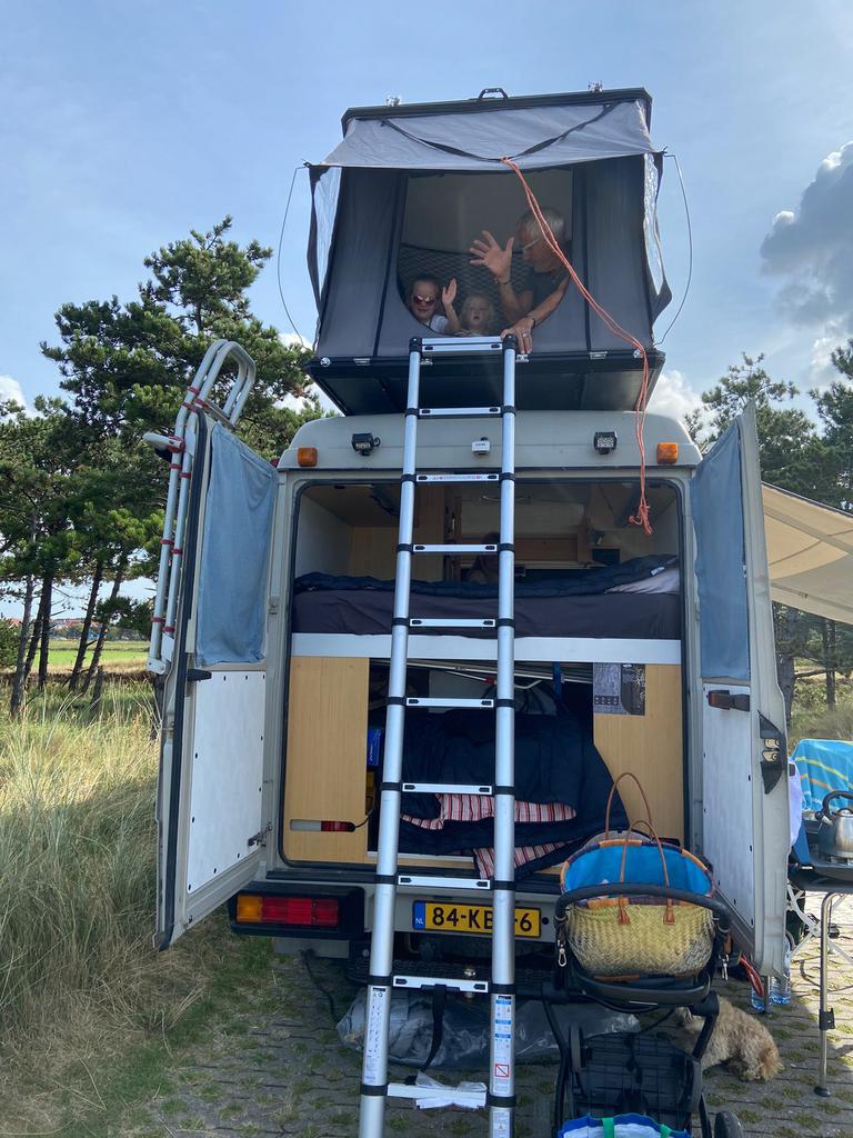 Hard cover daktent licht en dun, Caravans en Kamperen, Tenten, Ophalen of Verzenden, Gebruikt, Tot en met 2